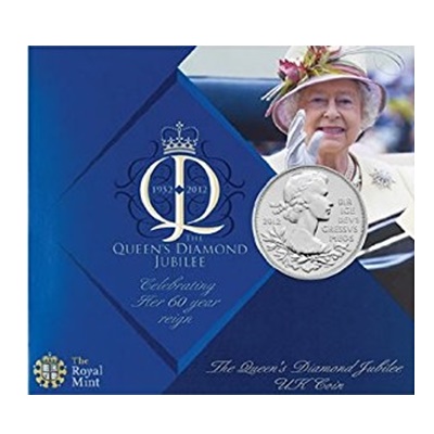2012 £5 BU Coin Pack - Queen’s Diamond Jubilee
